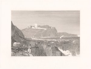 Dover desde el acantilado de Shakespeare de George Cooke