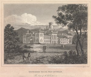 Drechorn House Mid Lothian; página 90 (Volumen Uno) de George Cooke