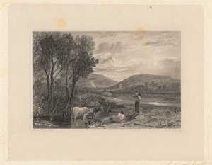 Castillo de Lulworth, Dorsetshire de George Cooke
