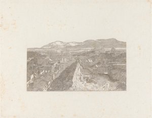 El Foro Romano desde la Torre del Capitolio de George Cooke