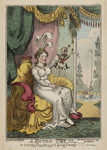 Un juguete holandés!!! o, Un bonito juguete para una joven princesa!!! Hurra, marzo de 1814, publicado el 20 de junio