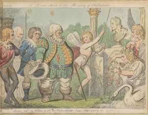 Un boceto de fantasía, a la memoria de Shakespeare de George Cruikshank