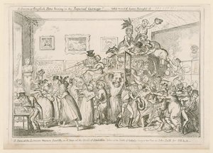 Una escena en el Museo de Londres Piccadilly