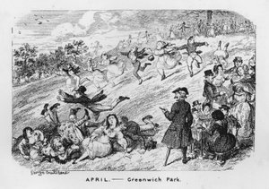 Abril, Parque de Greenwich, Londres