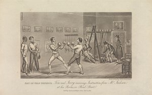 Arte de la defensa personal de George Cruikshank
