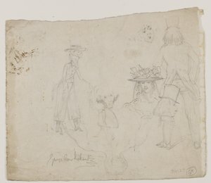 Estudios de carácter de George Cruikshank
