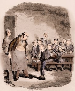 Las aventuras de Oliver Twist de Charles Dickens de George Cruikshank