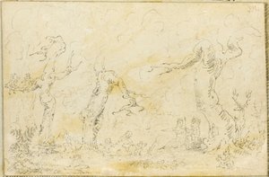 Escena cómica III de George Cruikshank