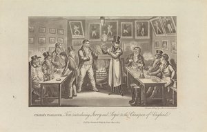 Salón Cribb de George Cruikshank