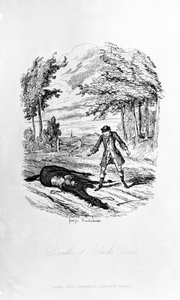 Muerte de Black Bess, ilustración de 