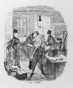 Primeros Coches, c.1836 de George Cruikshank