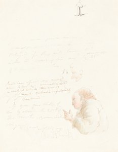 Medio cuerpo de un abogado y otros bocetos de George Cruikshank