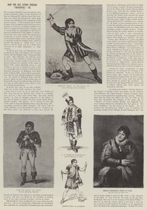Cómo los viejos actores vestían a Shakespeare