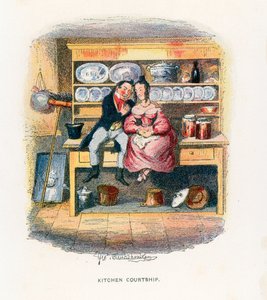 Ilustración para Tiempos Difíciles de George Cruikshank