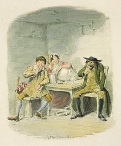 Ilustración para "Oliver Twist" de George Cruikshank