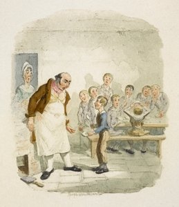 Ilustración para "Oliver Twist" de George Cruikshank