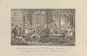 ¡Jerry "golpeado hasta detenerse"! de George Cruikshank
