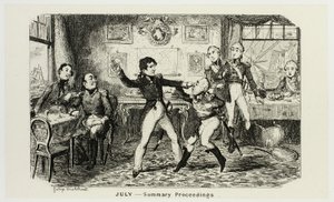 Julio - Actas resumidas de los grabados en acero de George Cruikshank para The Comic Almanacks: 1835-1853 de George Cruikshank