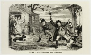 Junio - Marrowbones and Cleavers from George Cruikshank