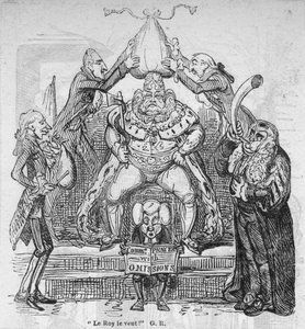 Le Roy le veut! G. R. de George Cruikshank