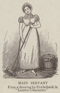 Sirvienta de George Cruikshank