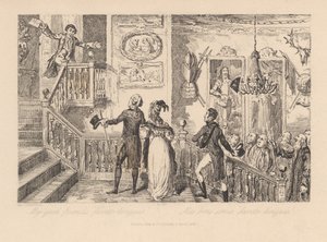 Mis buenos amigos, «favete linguis» de George Cruikshank