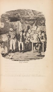 Oliver Twist o, el progreso del niño del asilo por Charles Dickens. Primera edición, 1838 de George Cruikshank