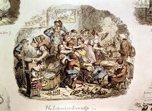 Filoprogenitividad de George Cruikshank