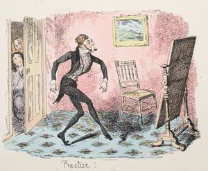 Práctica, pub. 1832 de George Cruikshank