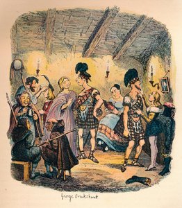 Teatros Privados, c. 1900 de George Cruikshank