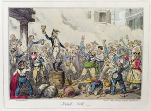 Colina Scud, publicado por James Robins y Co., octubre de 1825 de George Cruikshank