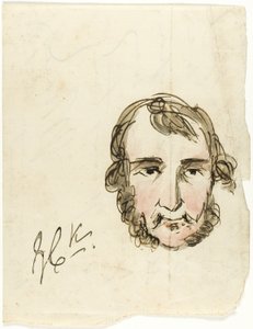 Autorretrato de George Cruikshank