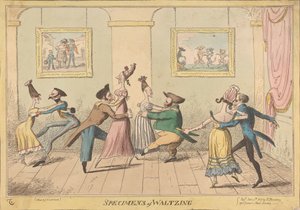 Ejemplares de vals de George Cruikshank