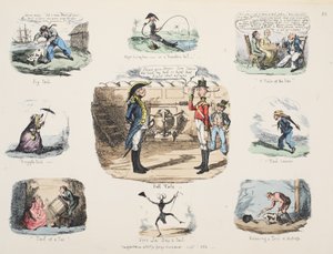 El Chismoso, pub. 1832 de George Cruikshank