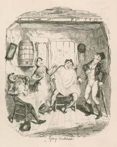 La barbería de George Cruikshank