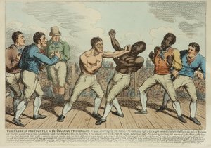El Final de la Batalla Triunfante de George Cruikshank