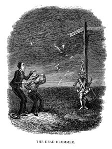 El tambor muerto, 1840 de George Cruikshank