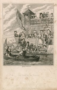La locura en el Támesis de George Cruikshank