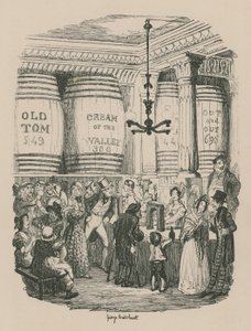 La Tienda de Ginebra de George Cruikshank