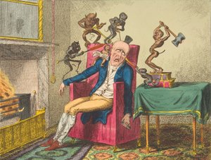 El Dolor de Cabeza de George Cruikshank