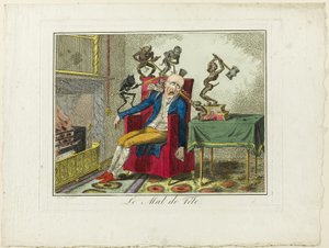 El dolor de cabeza de George Cruikshank