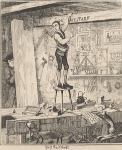 El nombre en las vigas de George Cruikshank