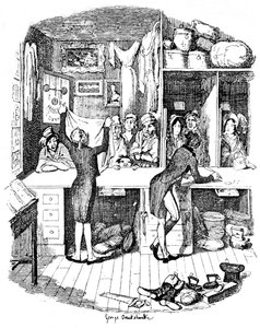 La Tienda de Empeños, c. 1900 de George Cruikshank