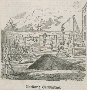 Gimnasia de Woelker de George Cruikshank