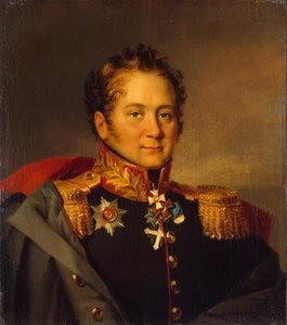 Retrato del General Alexander Alexandrovich Pisarev 1780-1848, antes de 1825 de George Dawe