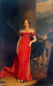 Retrato de la Gran Duquesa María Pavlovna de Rusia, 1786-1859, 1822