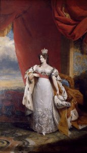 Retrato de la Zarina Alexandra Feodorovna de Rusia