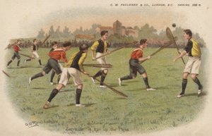 Lacrosse de George Derville after Rowlandson
