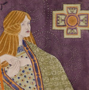 Estudio [para panel decorativo], c.1898-1901 (acuarela)