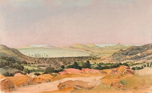 Ciudad del Cabo, c.1862 (acuarela) de George E.L.S. Sanford